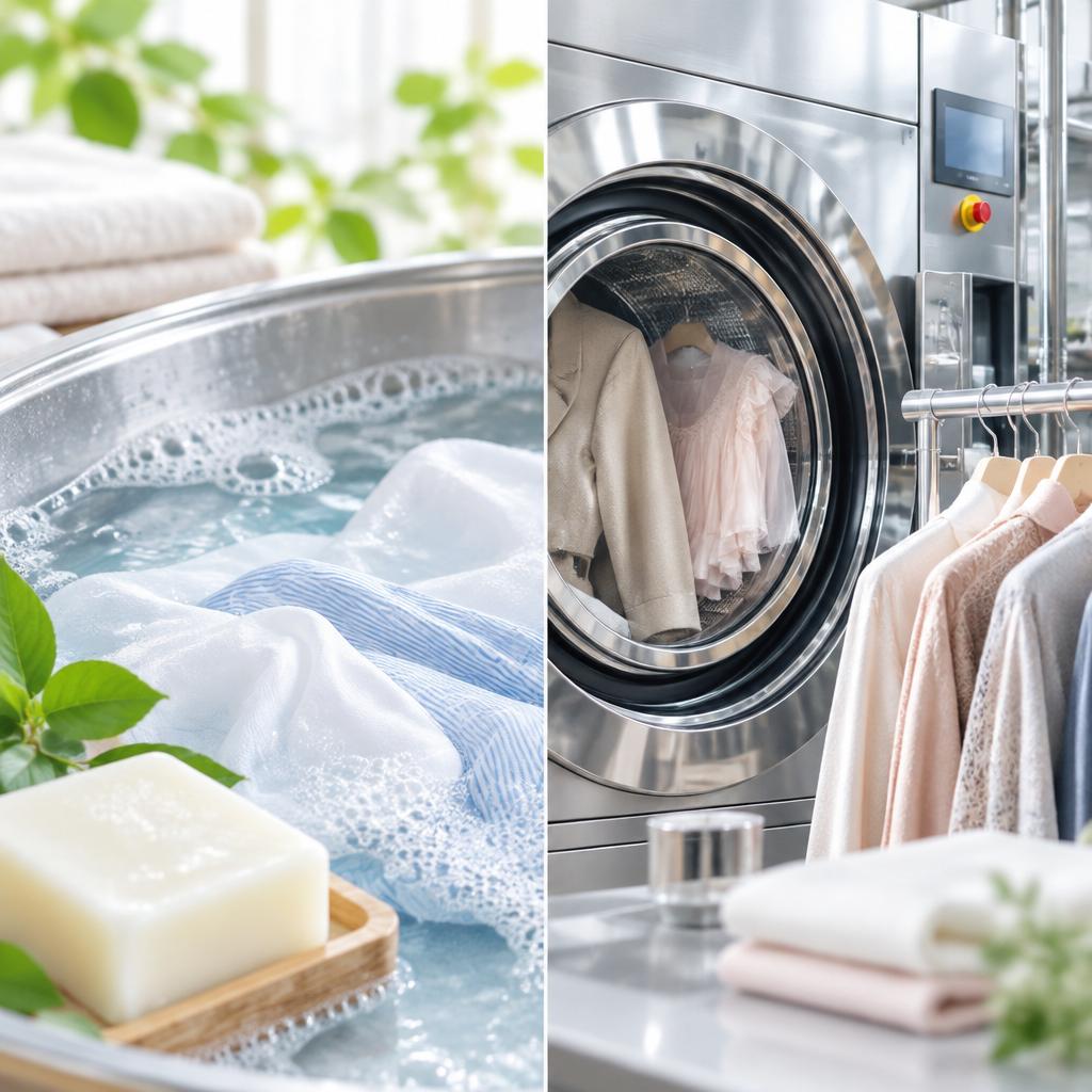 やさしく洗って、上質に仕上げる高品質な洗浄